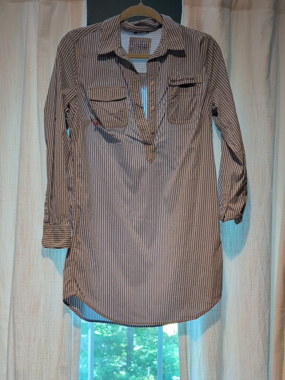 Vineyard Vines  Striped Tunic Pullover